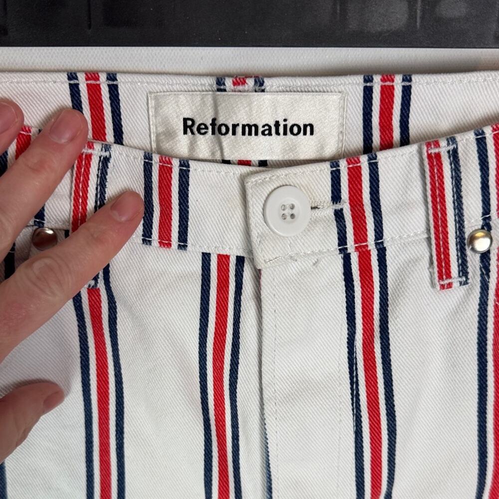 Reformation White Jeans - Women's 26 - Picture 2 of 4